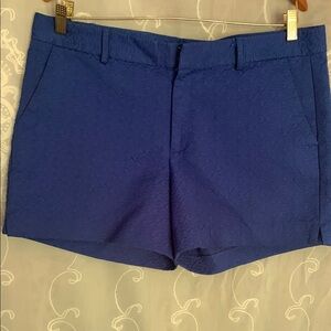 Banana Republic Textured Blue Women's‎ Bermudas